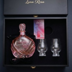 Cofre Tequila Ultima Luna Rosa: El Elixir de la Elegancia Edición Premium Rosas