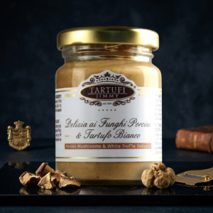 Crema de trufa blanca y Funghi porcini 130g