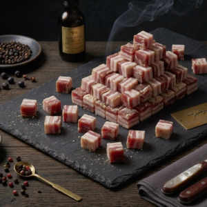 Pancetta curada en cubitos 100g